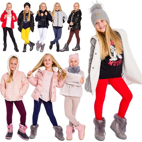 Winter kids leggings thick - winter,