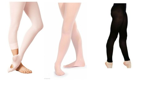 Convertible footed ballet - convertible,
