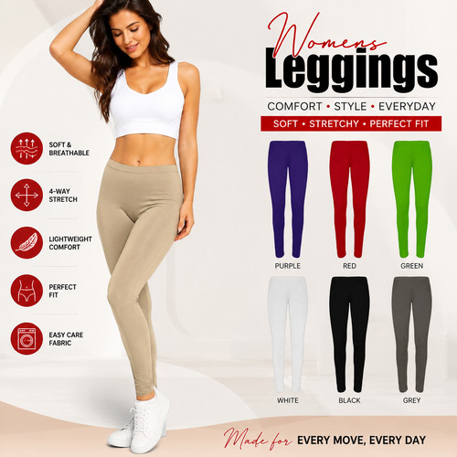 Womens full length leggings - womens,