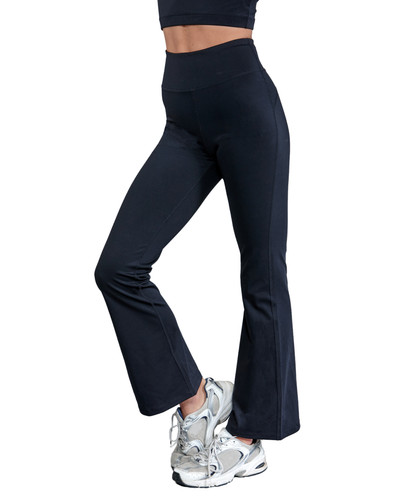 Silky dance flared leggings - flared,