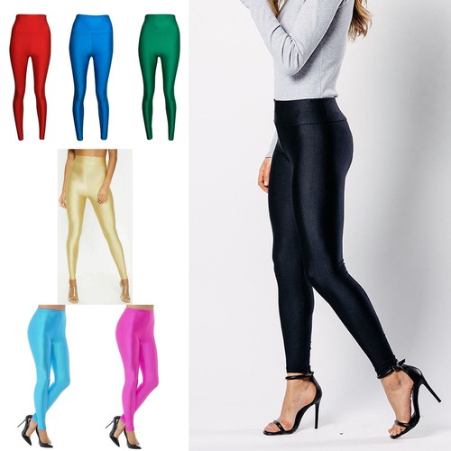 Womens shiny high waisted - shiny,