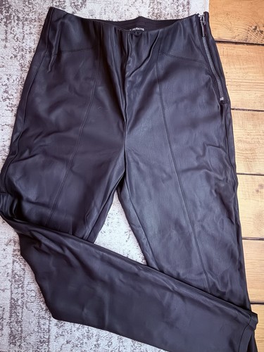 Women leather look - leather, leggings