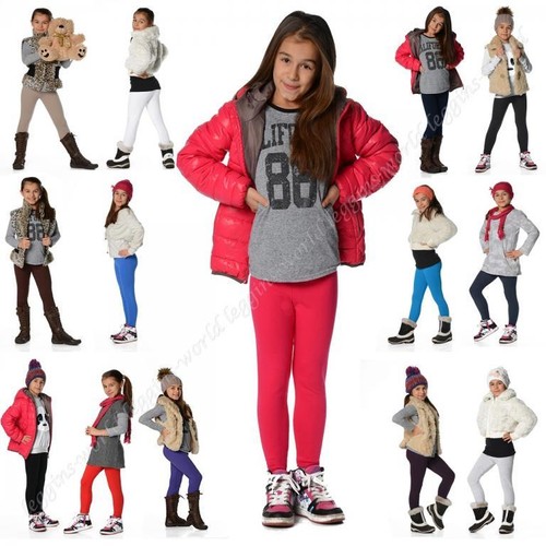 Childrens cotton leggings full - cotton,